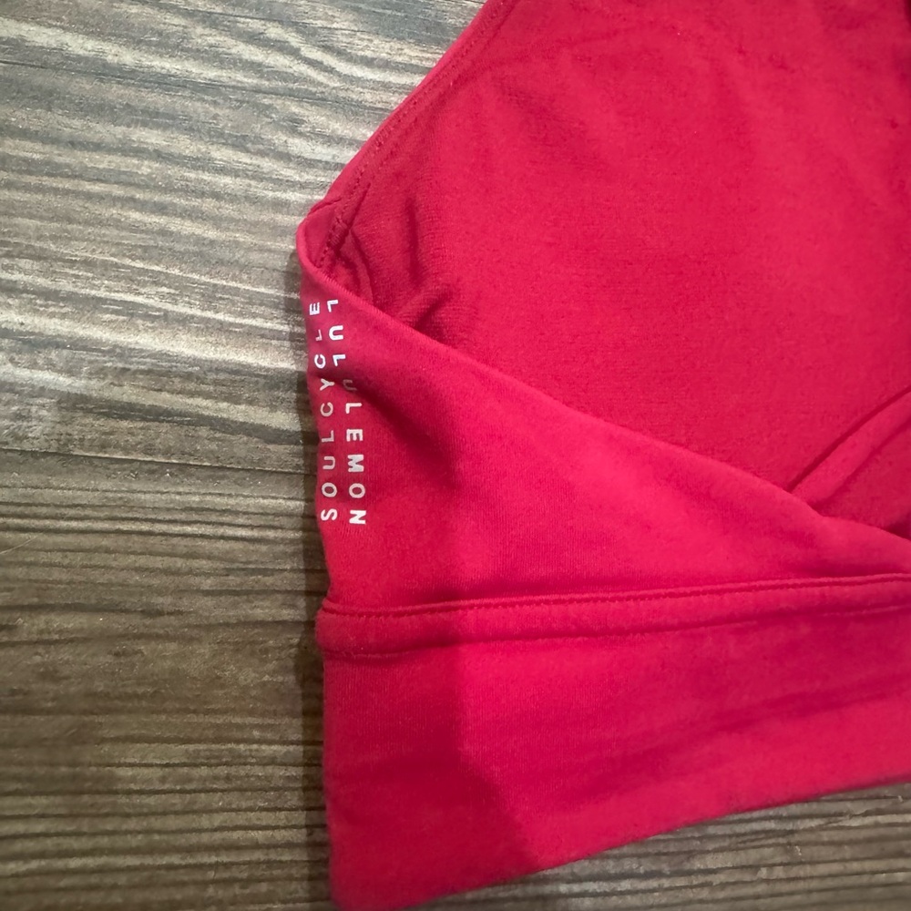 lululemon athletica Racerback Sports Bra in Raspberry - Picture 9 of 10